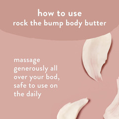 The Honest Company Mama Rock Bump Body Butter Cream 4 oz (Pack of 2) New