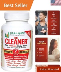 The Cleaner Detox: 7-Day Vegetarian Detox for Women, Supports Digestive Balance