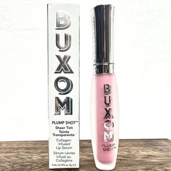 BUXOM Plump Shot Sheer Tint Collagen Lip Serum Gloss – LINGERIE (Rose Pink)