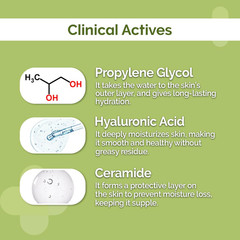 The Derma Co 5% Propylene Oil-Free Moisturizer for deep cleans skin 100 g