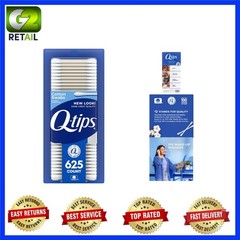Versatile 625 Count Cotton Swabs – Eco-Friendly Q-tips for Gentle Hygiene Care
