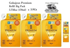 Rohto Hada Labo Gokujyun Premium Hydrating Lotion REFILL 170ml x 3PCs US seller