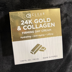Clear Beauty 24K Gold & Collagen Hydrating Firming Day Cream 1.69 fl oz