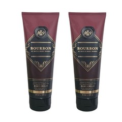 2 NEW Bath and Body Works Bourbon MEN Ultimate Hydration Body Cream 8 oz