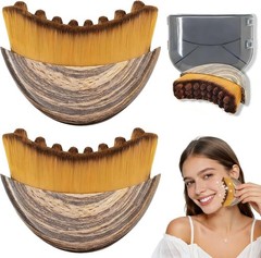 Buy 1 Get 1 Free Lymphatic Contour Face Brush & Gua Sha Facial Massage Tool – 2