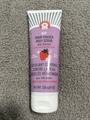 First Aid Beauty KP Bump Eraser Body Scrub with 10% AHA Strawberry 8 oz Sealed