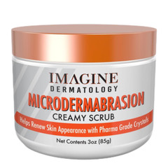 Microdermabrasion Crystals Pharma Grade Creamy Scrub Renews Dull Skin 3 oz 85 g