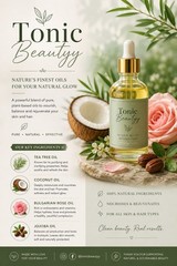 Tonic Beautyy Herbal Skin Refresher Oil
