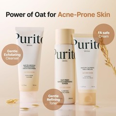 PURITO Oat Velvet Duo, Calming Gel Cream 10.14 Fl Oz (Pack of 1), Duo