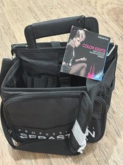 Vintage Sebastian Professional On The Go Hair Stylist Travel Black Bag Y2K-NEW-