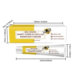 Bee Venom Skin Smoothing Cream – Gently Softens Rough Skin, Calluses & Corns