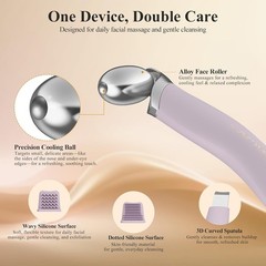 Vangines 3-in-1 Ice Roller for Face & Eyes Cooling Facial Blackhead Remover NIB