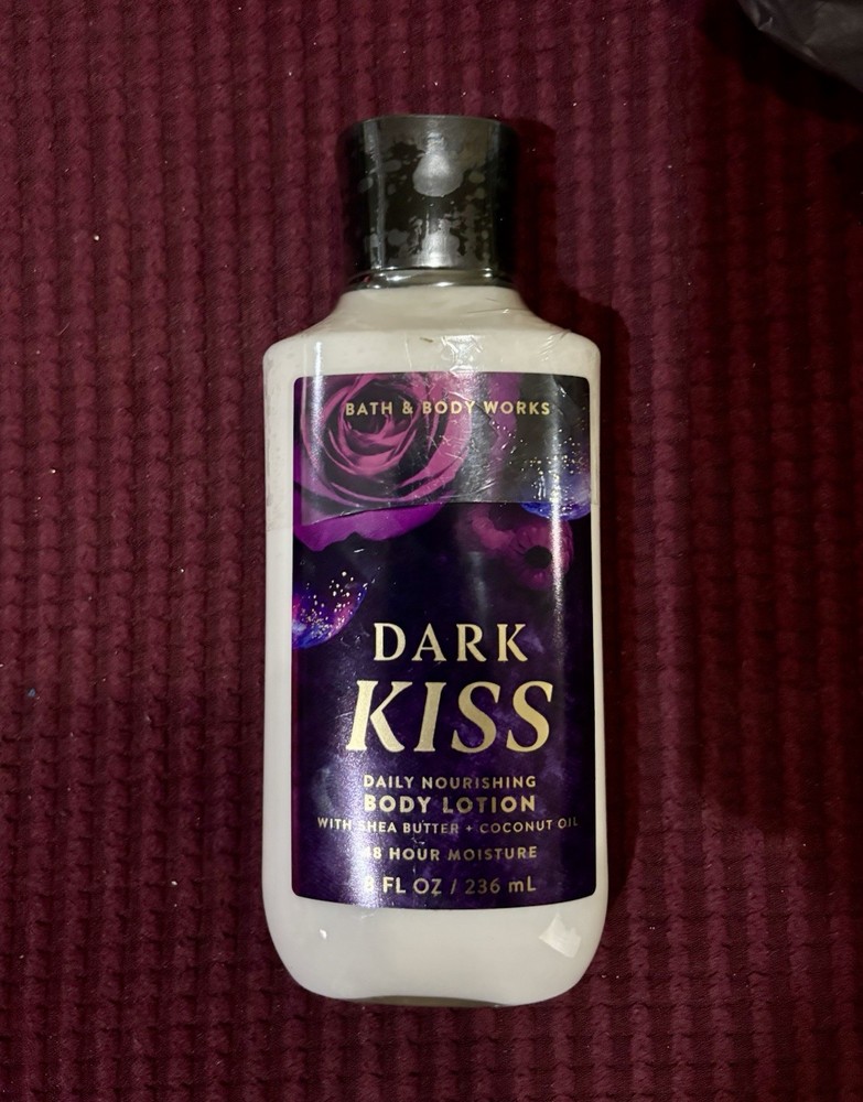 Bath & Body Works Dark Kiss Lotion with Shea Butter and Coconut Oil