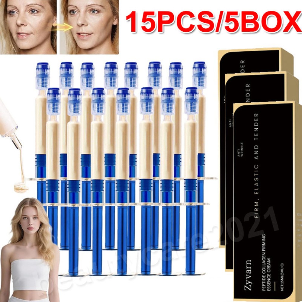 15X Peptide Collagen Elastic Essence Cream Anti-Wrinkle Firming Micro-Molecular