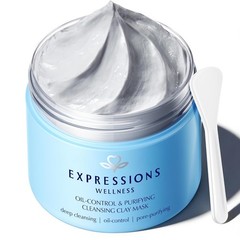 Deep Pore Clay Face Mask with Dead Sea Mud Salicylic Acid Natural Acne Treatment
