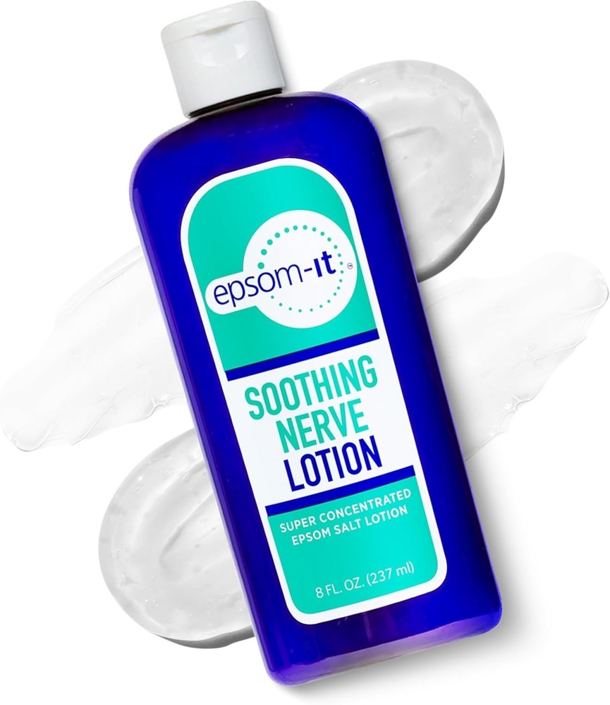 Epsom-It Soothing Nerve Lotion – Epsom Salt Magnesium Lotion, Topical Magnesium