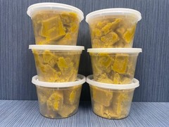 Lot of 6 x Kuza 100% Pure African Shea Butter W/ Borututu Chunky Best By 06/2026