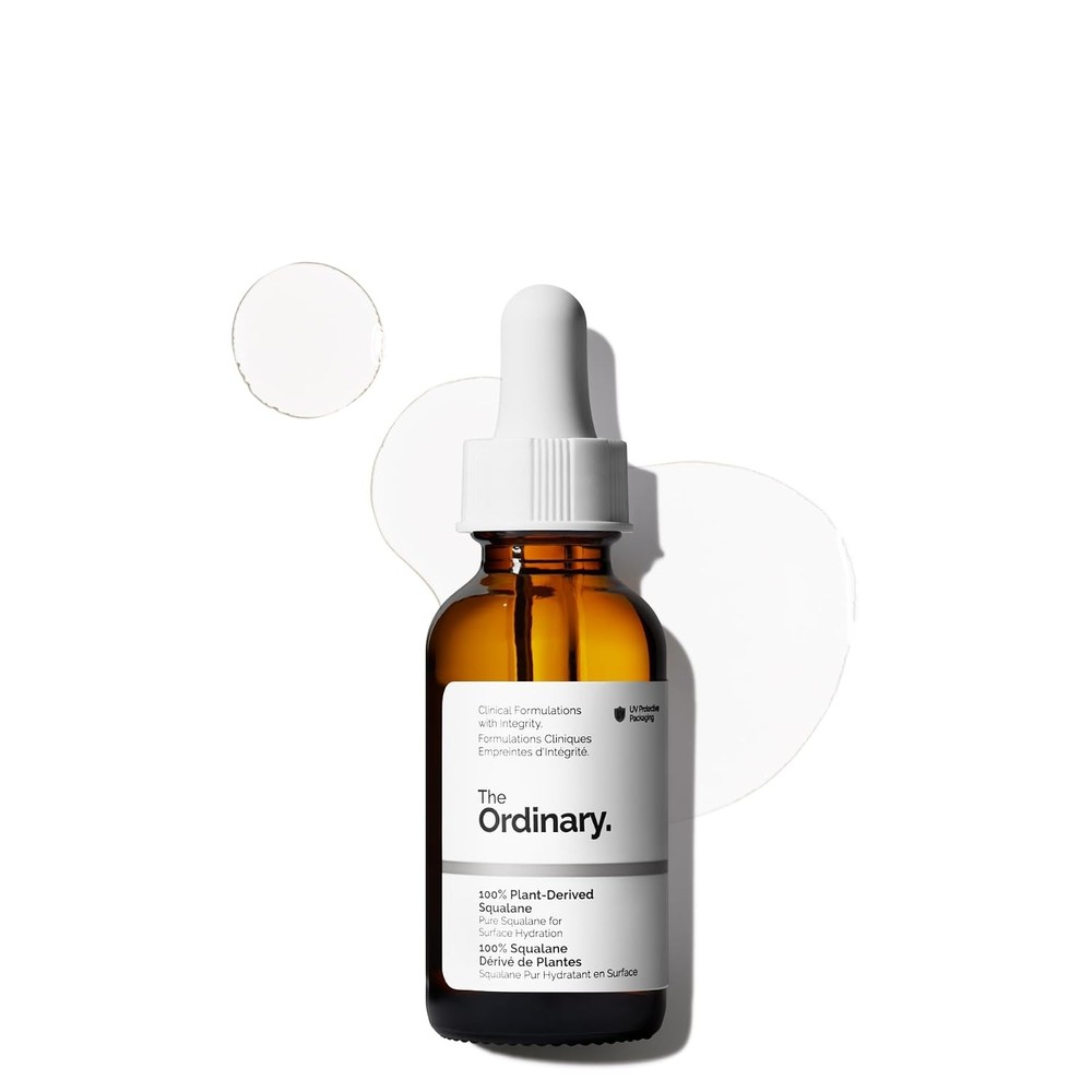 The Ordinary 100% Plant Derived Squalane Oil Face Hair Hydration Serum 1 oz