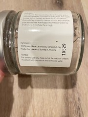 Poppy Austin Rhassoul Clay 100% Pure Moroccan Rhassoul Clay 8oz. Natural -SEALED