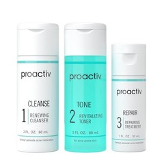 Proactiv 3 Step Acne Treatment – Benzoyl Peroxide Face Wash, Repairing Acne Spot