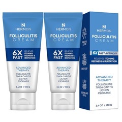 Hermon Folliculitis Cream: Effective for Scalp Face and Body…