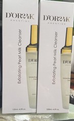Lot Of 2 D&rsquo;OR 24k Prestige Exfoliating Pearl Milk Cleanser $99.95 retail Each