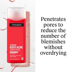 Neutrogena Salicylic Acid & PHA Stubborn Acne Body 8.5 Fl Oz (Pack of 1)