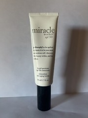 NEW PHILOSOPHY MIRACLE WORKER SPF 50+ BROAD SPECTRUM SUNSCREEN LOTION 1.7 OZ