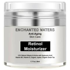Retinol Serum Moisturizer Night Cream in Hyaluronic Acid-Face Eye Organic Lotion