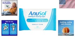 Eco-Friendly Chamomile Soothing Wipes – 30 Pack for Gentle Cleansing & Care