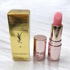 Yves Saint Laurent Loveshine Candy Glow Lip Balm 1B Pink Sunrise 0.04oz/1.3g NIB
