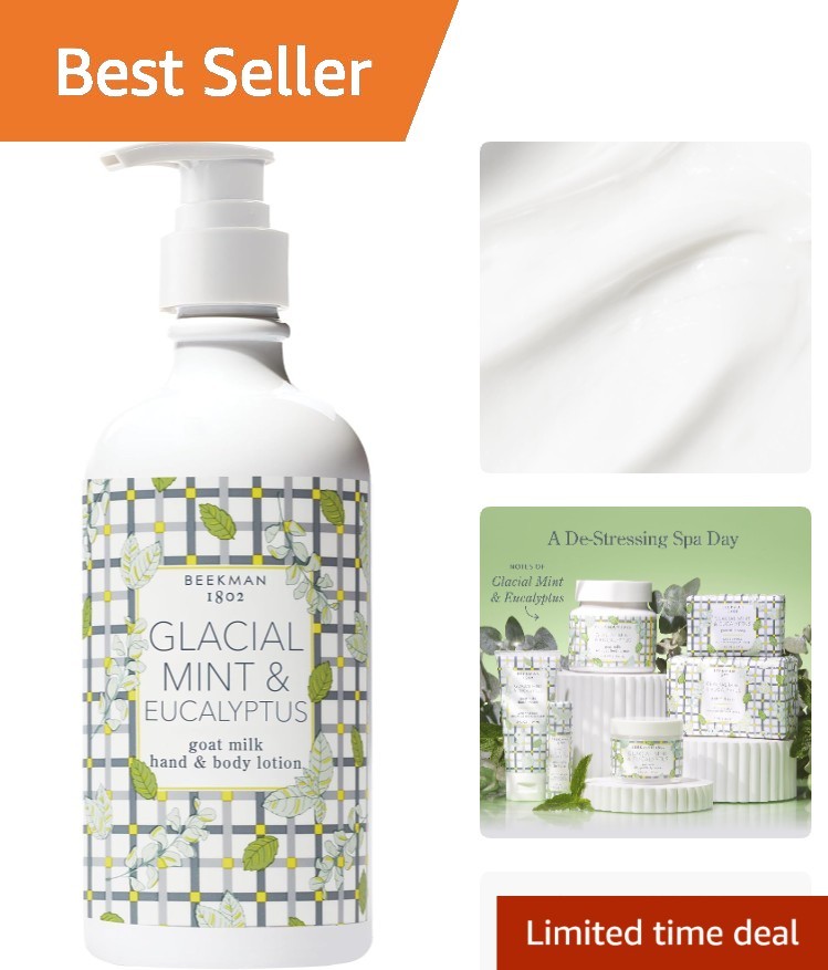 Goat Milk & Mint Hydrating Body & Hand Lotion