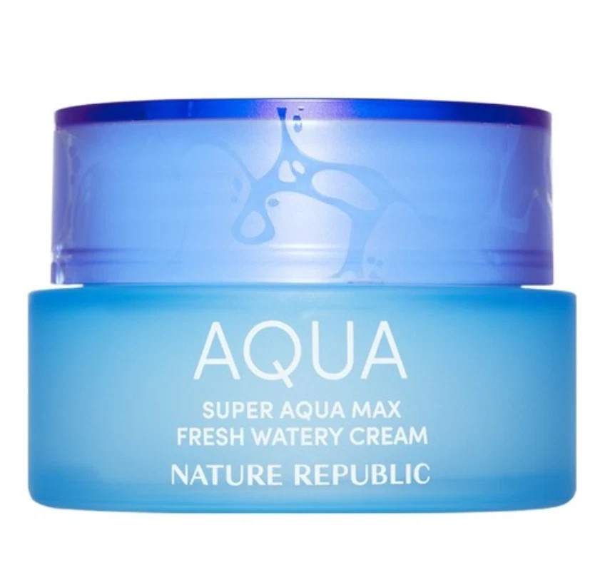 NATURE REPUBLIC Super Aqua Max Watery Cream 80mL / 120mL USA Seller