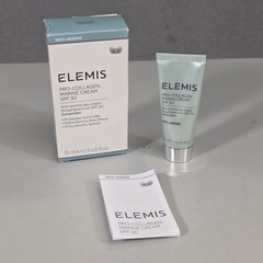 ELEMIS Travel Pro-Collagen Marine Cream SPF 30 15ML NEW IN BOX 08/2022