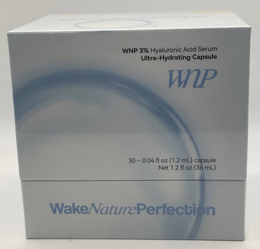 WNP 3% Hyaluronic Acid Serum Ultra-Hydrating Capsule 30 Days Supplies exp. 2027