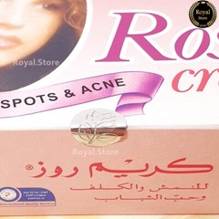 3× Pcs Rose cream 25g For freckles & Spots & Acne clear skin Lebanon كريم روز