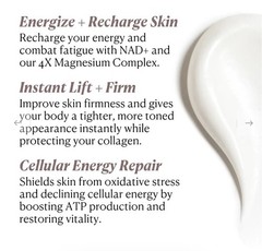 Nakery SkinRecovery Energize+Repair Body Cream 8.4 Fl Oz w/ NAD & Mag BRAND NEW