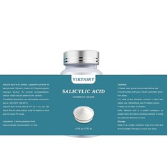 Salicylic Acid Powder (4.58 oz/130 g), Ultra Pure Cosmetic Grade Original…