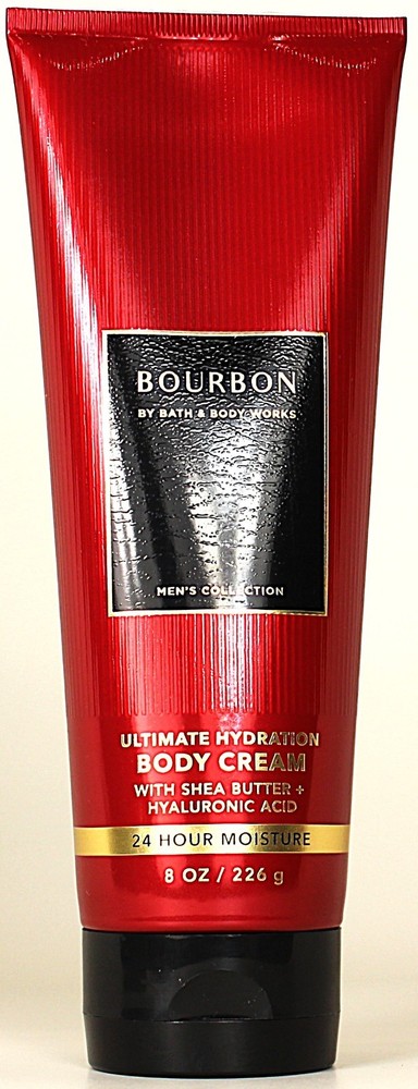 Bath & Body Works BOURBON Men&rsquo;s Body Cream Lotion Moisturizer 8oz