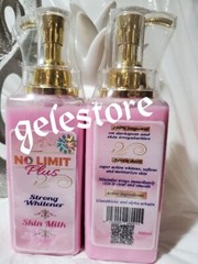 X 1 Bottle No Limit plus whitening Body Lotion 500ml X 1