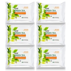Green Tea Makeup , Gentle Daily Cleanser Towelettes, Remove Dirt, Oil & Water…