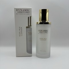 Pearl Facial Milk Cleanser Luxury Glass Bottle