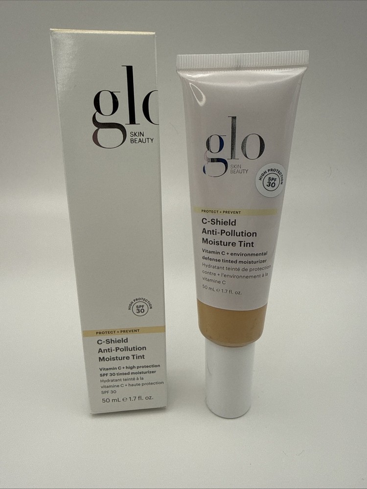 GLO SKIN Beauty C-Shield Anti-Pollution Moisture Tint SPF 30 ~ 1.7 oz 3w
