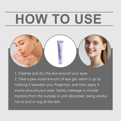 NEW! GOPURE Instant Lift Eye Gel – For Puffiness & Bags, Fine Lines 0.35 Oz