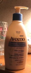 RARE Aveeno Positively Smooth Moisturizing Lotion Shave Less 10.3oz D/C H2F VTG