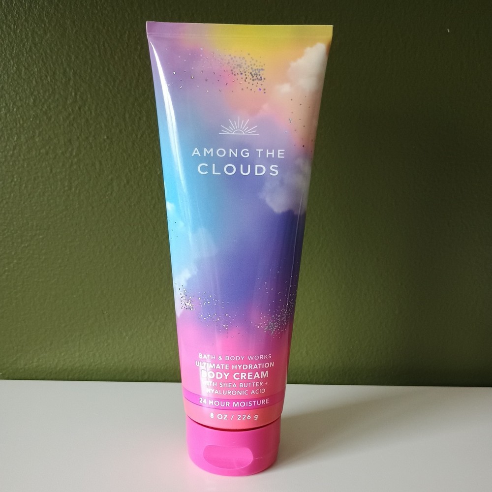 AMONG THE CLOUDS Ultimate Hydration Body Cream 8oz Bath & Body Works NEW RARE