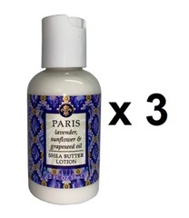 Greenwich Bay 2oz Lotion, Paris – Set of 3 (R2W049)