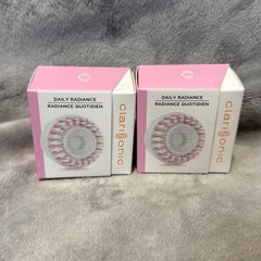 NEW in Box 2-pack Genuine Clarisonic Daily Radiance Cleansing Brush Heads