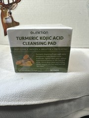 Turmeric Kolic Acid Cleansing Pads Linktion 50 Pads Exp 1/28 Free Shipping