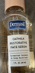 Dermasil Labs Oatmilk Restorative Face Serum w/ Snow Mushroom 1 fl oz